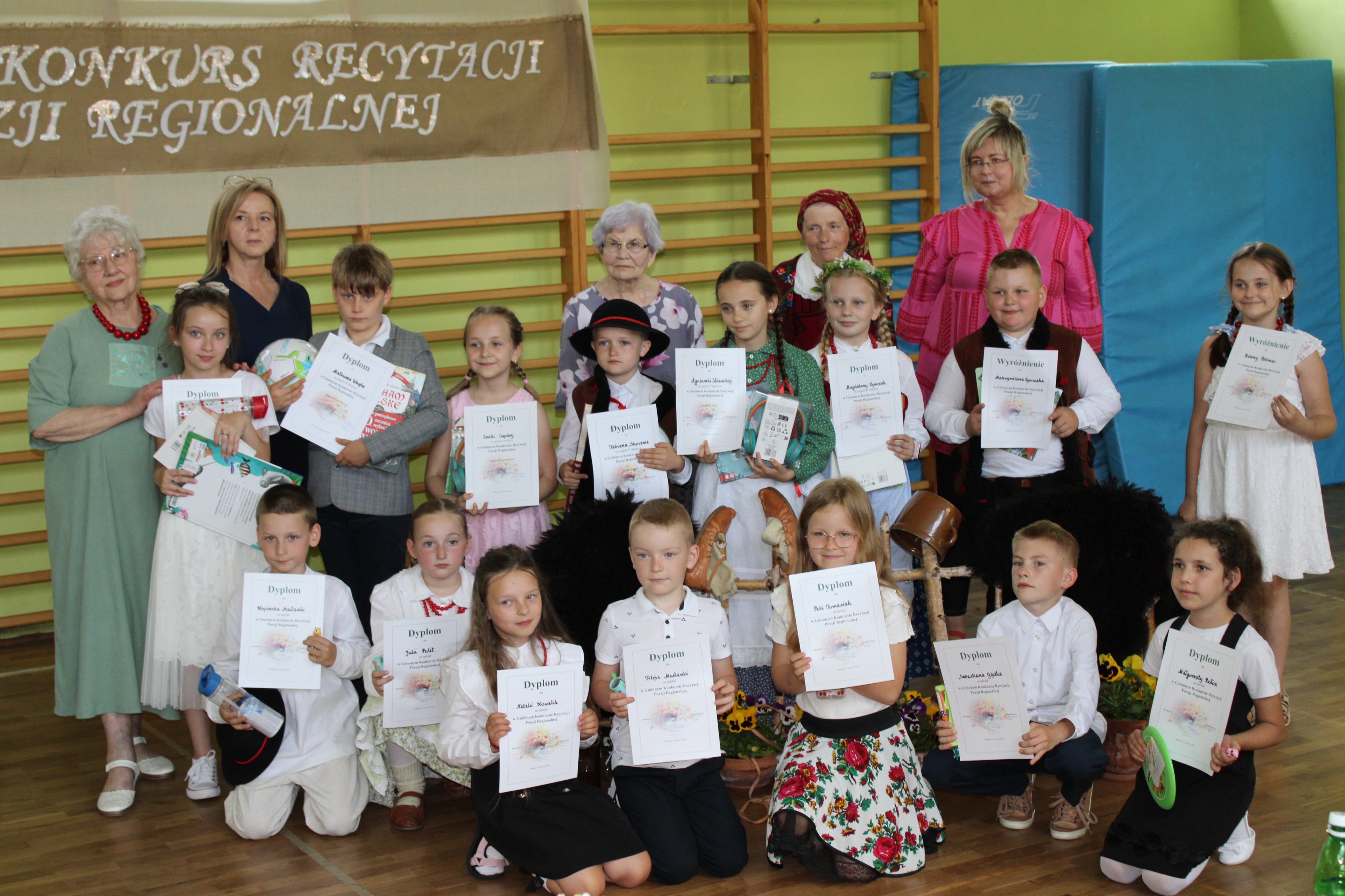 XII GMINNY KONKURS RECYTACJI POEZJI REGIONALNEJ