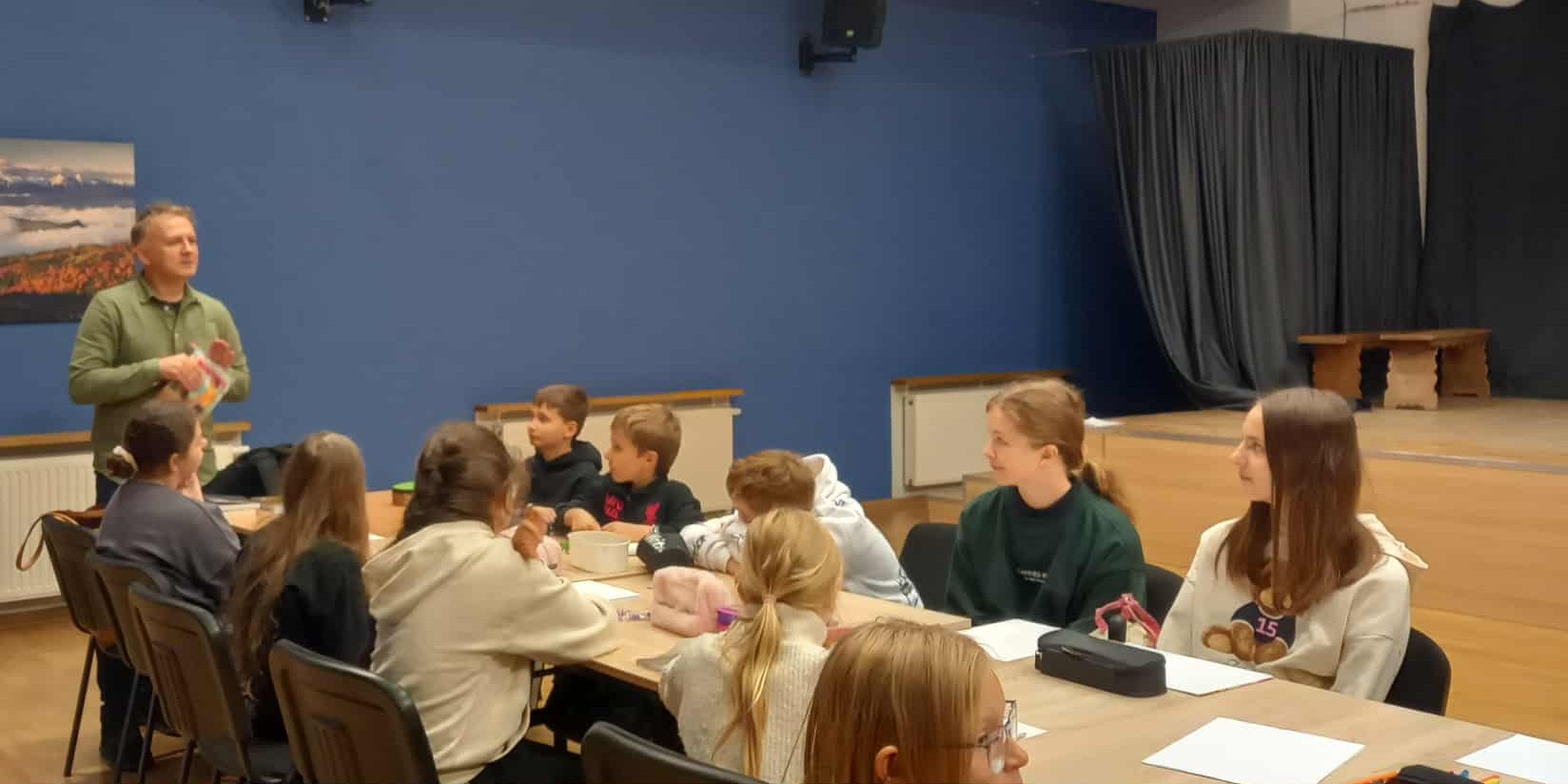 Zajęcia edukacyjne w MGOK-u w Piwnicznej- Zdroju