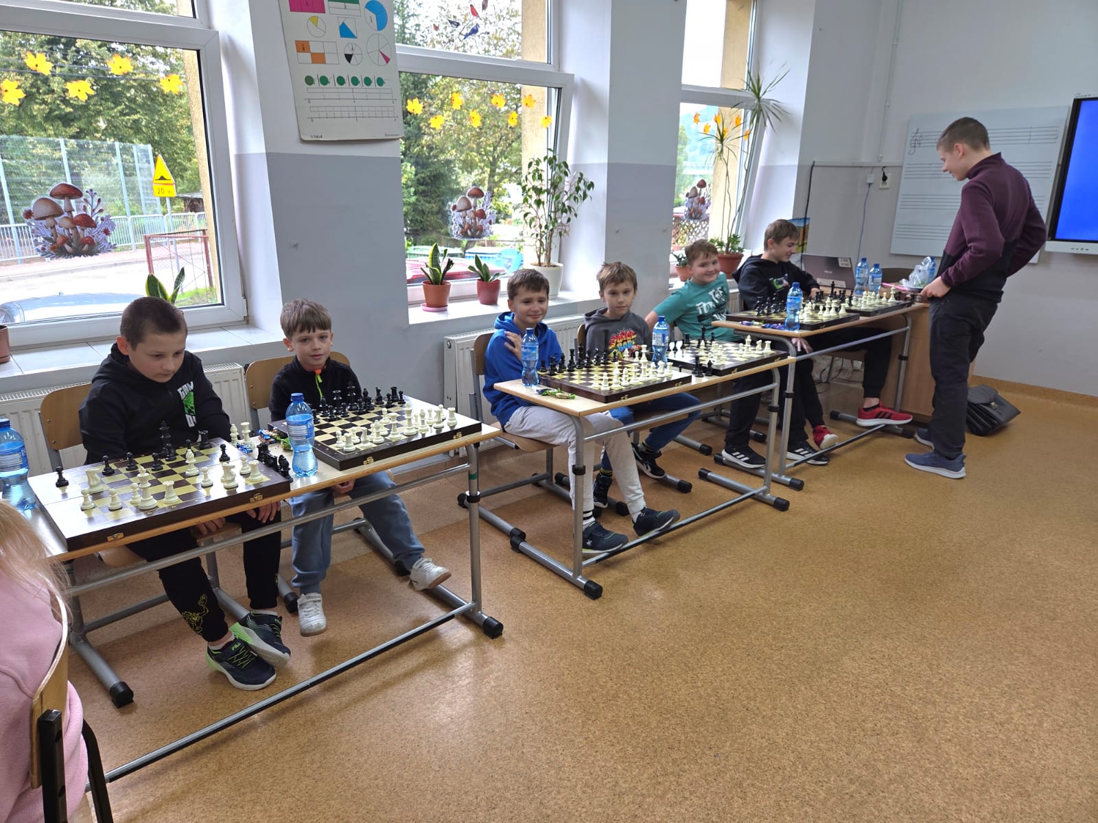 Szkolna symultana szachowa