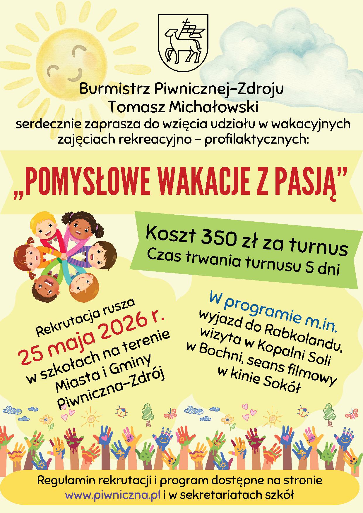 Zajęcia w ramach lata 2026