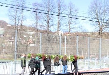 Nasza wieloletnia szkolna tradycja robienia palmy wielkanocnej.